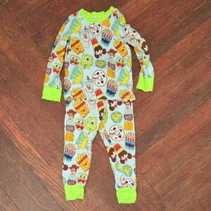 Disney Cartoon Print Pajama Set
